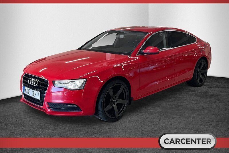Röd Begagnad 2012 Audi A5 Sportback Halvkombi | 114 900 kr (Marknadspris) - Bild 1/4