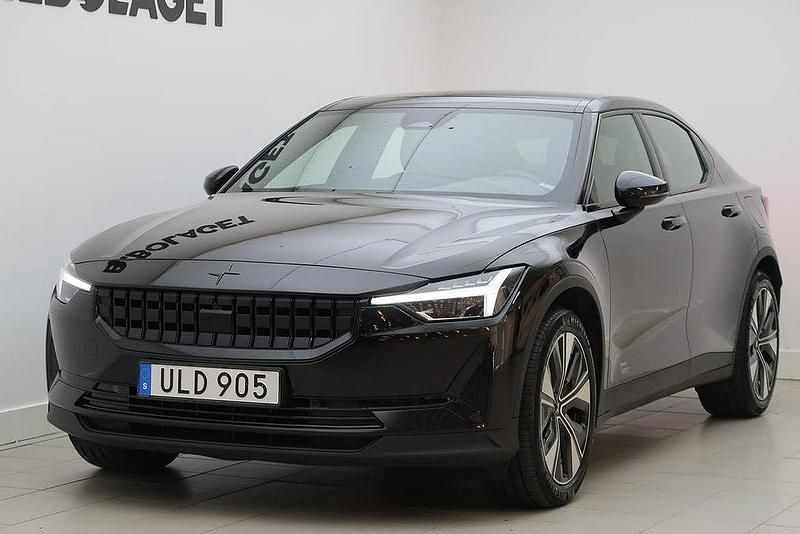 Svart Begagnad 2023 Polestar 2 Plus Sedan | 359 800 kr (Bra pris) - Bild 1/4