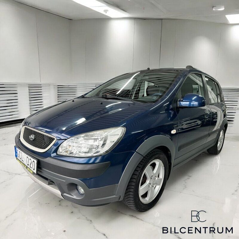 Blå Begagnad 2008 Hyundai Getz Halvkombi | 27 900 kr (Marknadspris) - Bild 1/4