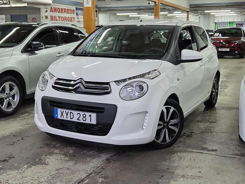 Vit Begagnad 2015 Citroën C1 Halvkombi | 39 999 kr (Marknadspris) - Bild 1/4