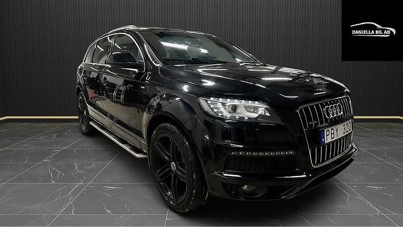 Grå Begagnad 2009 Audi Q7 S-Line SUV | 129 900 kr (Marknadspris) - Bild 1/4