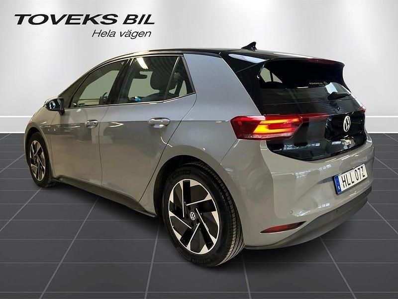 Begagnad VW ID.3 Pro Performance 150 kW (204 HK) 2022 Grå Halvkombi