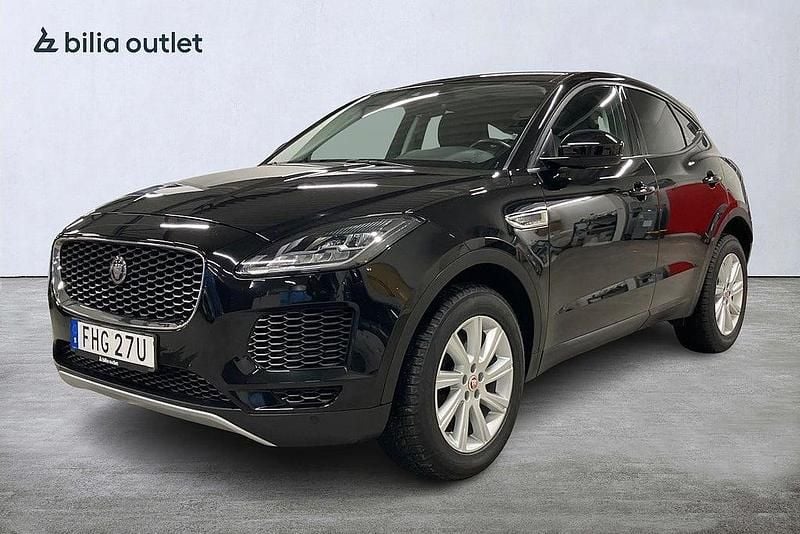 Svart Begagnad 2019 Jaguar E-Pace SUV | 219 800 kr (Marknadspris) - Bild 1/4