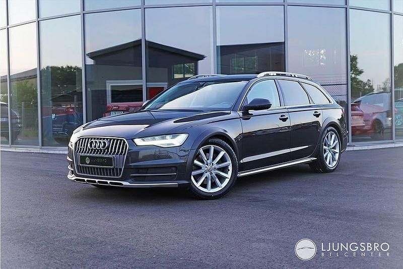 Grå Begagnad 2016 Audi A6 Allroad Kombi | 199 900 kr (Marknadspris) - Bild 1/4