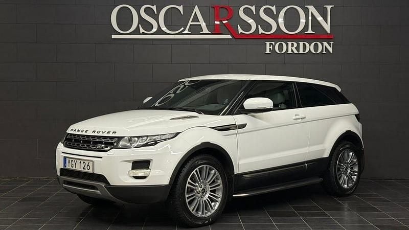 Begagnad Land Rover Range Rover evoque Dynamic 152 HK (111 kW) 2013 Vit SUV