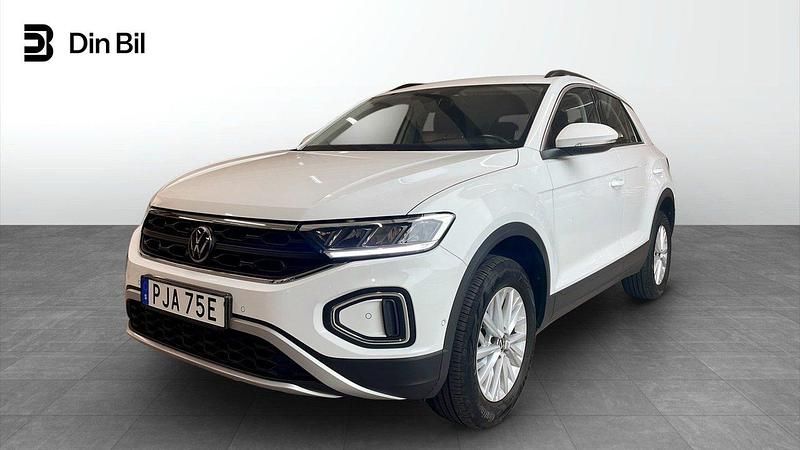 Vit Begagnad 2022 VW T-Roc Life SUV | 284 900 kr (Marknadspris) - Bild 1/4