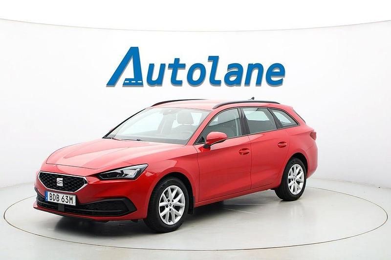 Begagnad Seat Leon ST Style 111 HK (81 kW) 2021 Röd Kombi