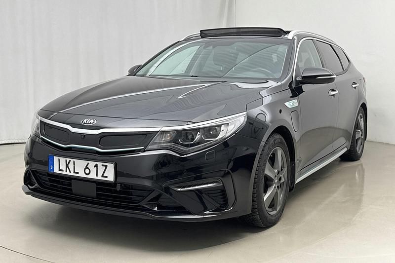 Svart Begagnad 2020 Kia Optima Advance Kombi | 206 000 kr (Marknadspris) - Bild 1/4