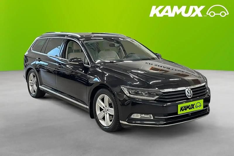 Svart Begagnad 2015 VW Passat Kombi | 179 700 kr (Marknadspris) - Bild 1/4