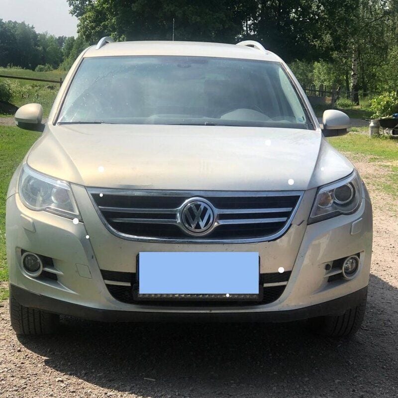 Silver Begagnad 2009 VW Tiguan Sportline SUV | 66 500 kr (Superpris) - Bild 1/4