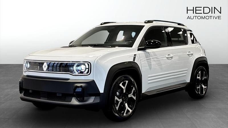 Röd metallic Ny 2025 Renault R4 Techno Halvkombi | 434 900 kr - Bild 1/4