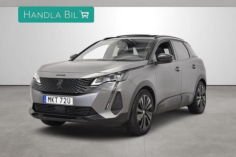 Mörkgrå Begagnad 2021 Peugeot 3008 Ultimate SUV | 279 900 kr (Marknadspris) - Bild 1/4