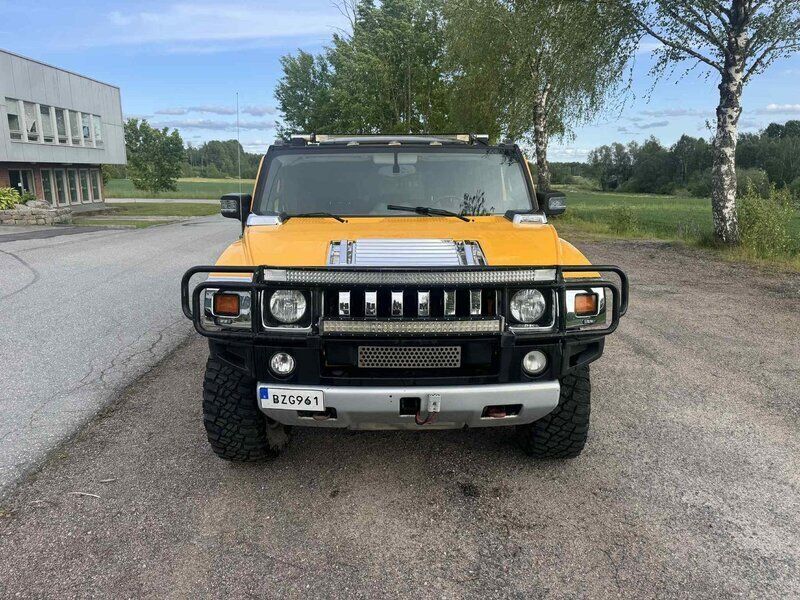 Gul Begagnad 2005 Hummer H2 SUV | 160 000 kr - Bild 1/4