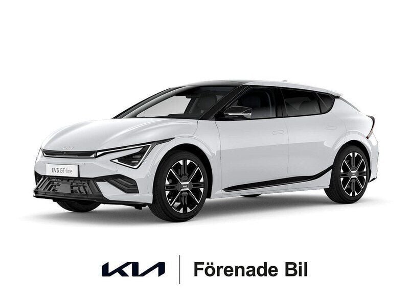 Vit Ny 2025 Kia EV6 GT-Line SUV | 589 000 kr (Superpris) - Bild 1/4