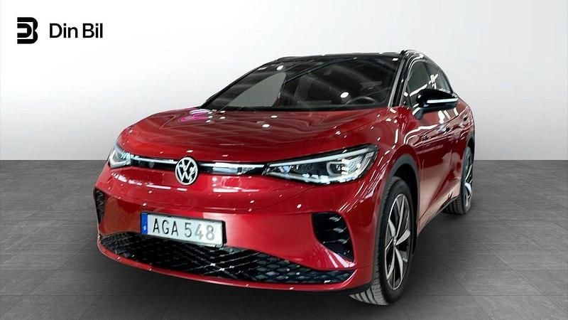 Röd Begagnad 2024 VW ID.4 GTX SUV | 559 500 kr - Bild 1/4