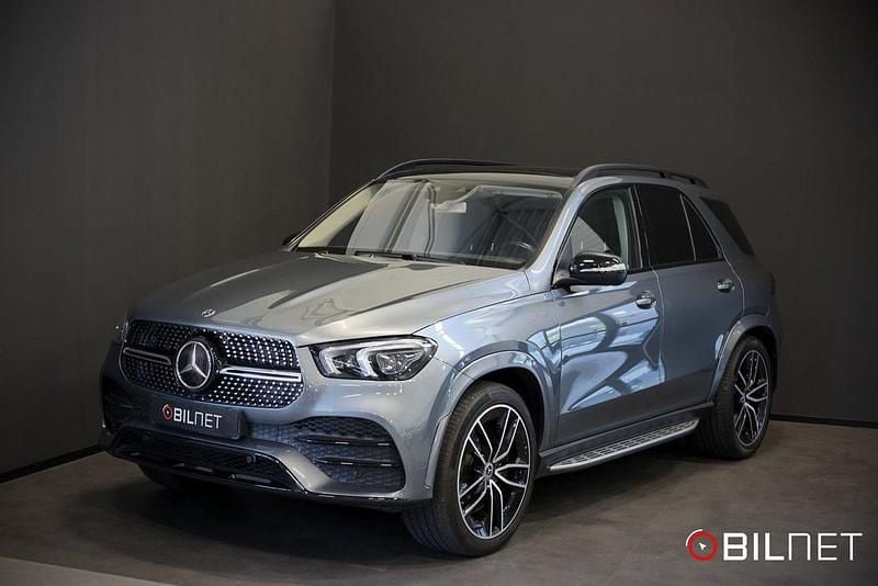 Grå Begagnad 2019 Mercedes GLE450 AMG AMG SUV | 669 900 kr (Marknadspris) - Bild 1/4