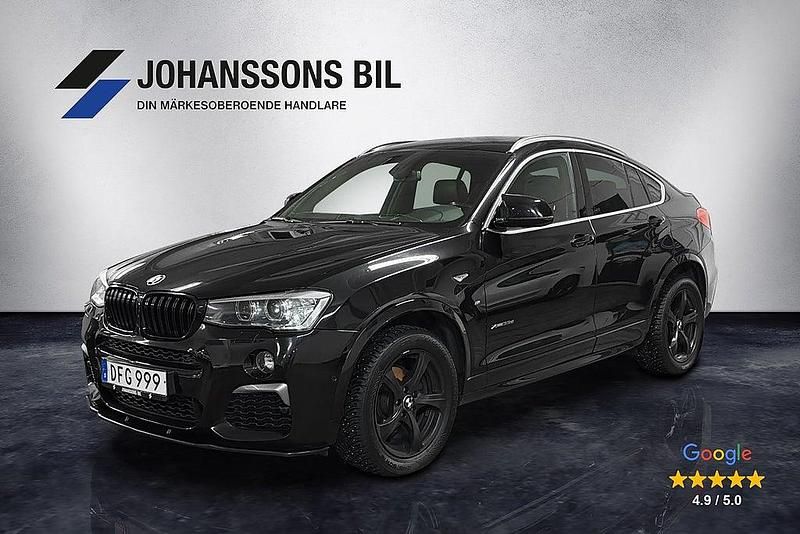 Begagnad BMW X4 M Sport 313 HK (230 kW) 2016 Svart SUV