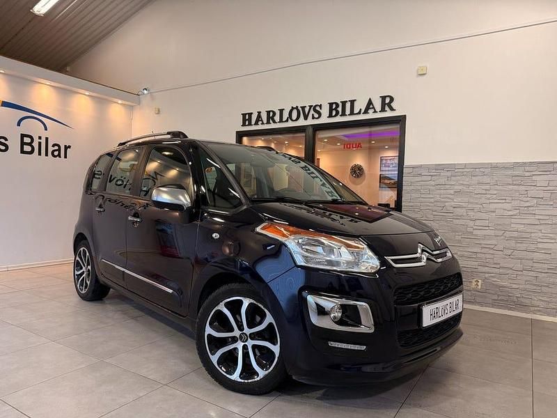 Begagnad Citroën C3 Picasso 95 HK (69 kW) 2014 Blå Minibuss