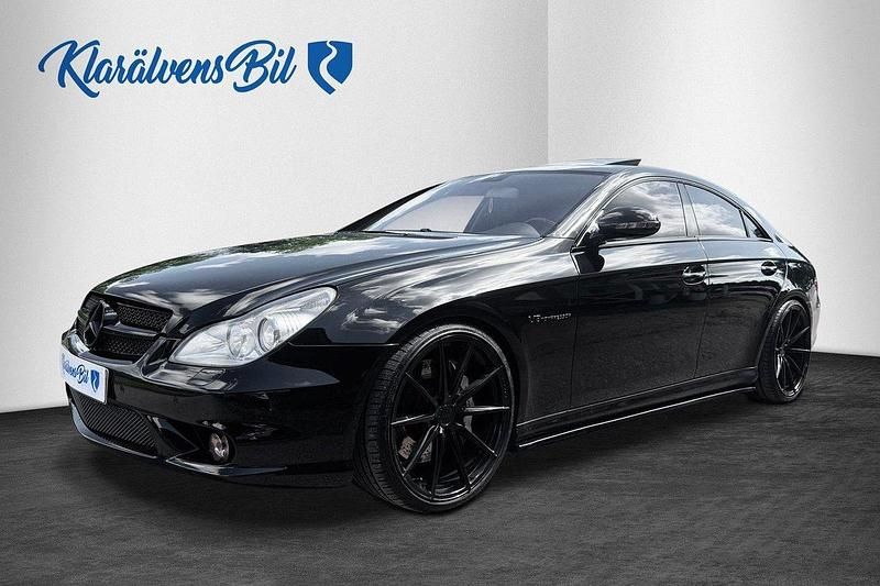 Svart Begagnad 2006 Mercedes CLS55 AMG AMG Sportkupé | 269 900 kr - Bild 1/4