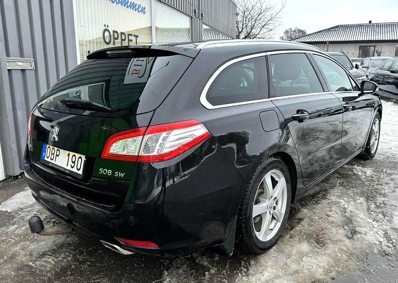 Begagnad Peugeot 508 SW 204 HK (150 kW) 2013 Svart Kombi