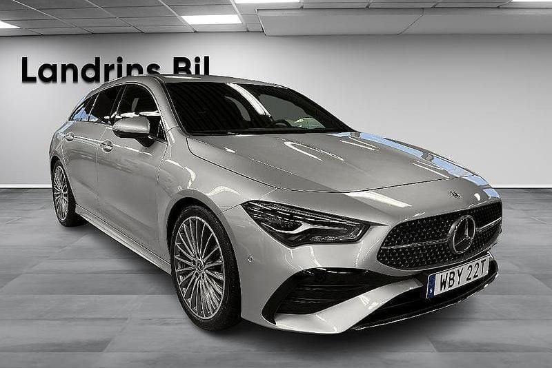 Begagnad Mercedes CLA200 Shooting Brake Advanced 163 HK (119 kW) 2025 Silver Kombi