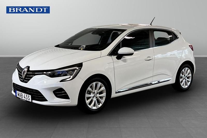 Begagnad Renault Clio V Intens 91 HK (66 kW) 2023 Vit Halvkombi