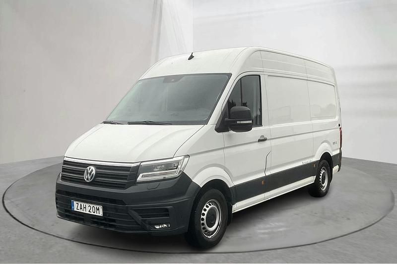 Vit Begagnad 2020 VW e-Crafter Van | 135 000 kr - Bild 1/4