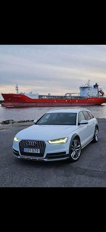 Vit Begagnad 2016 Audi A6 Allroad Ambition Kombi | 169 000 kr (Marknadspris) - Bild 1/4