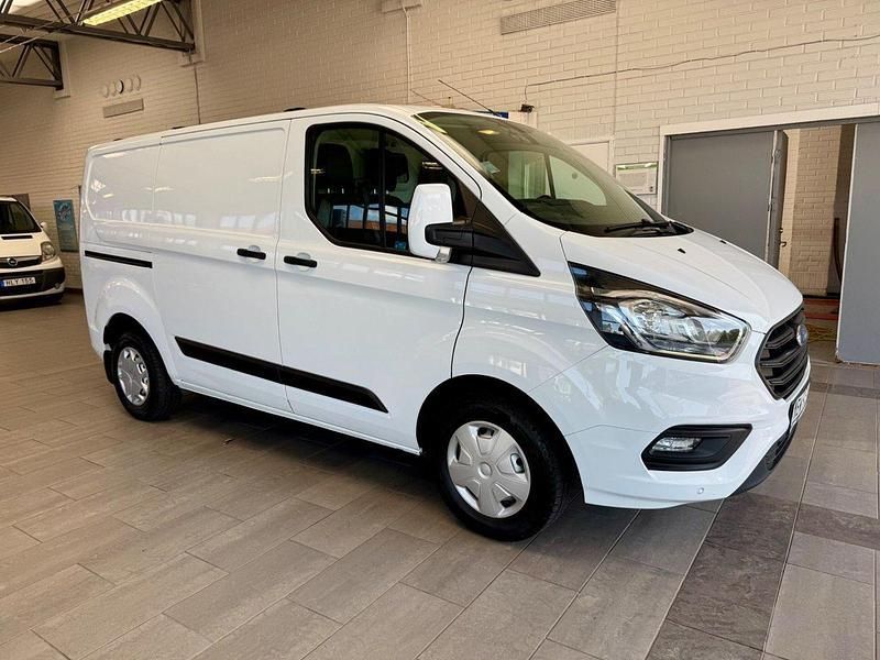 Vit Begagnad 2020 Ford Transit Custom Van | 159 900 kr (Bra pris) - Bild 1/4