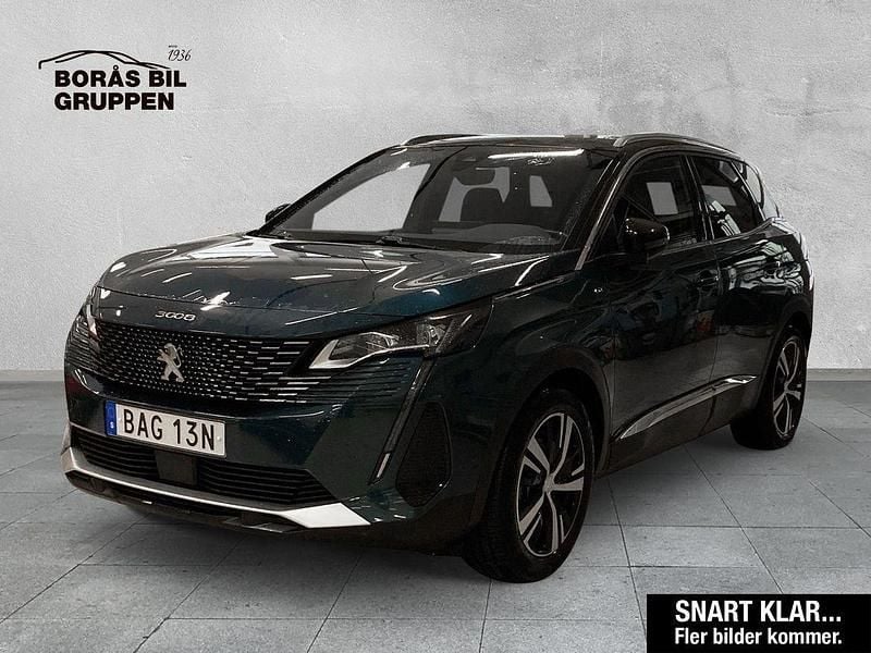 Blå Begagnad 2024 Peugeot 3008 GT SUV | 269 000 kr (Marknadspris) - Bild 1/2
