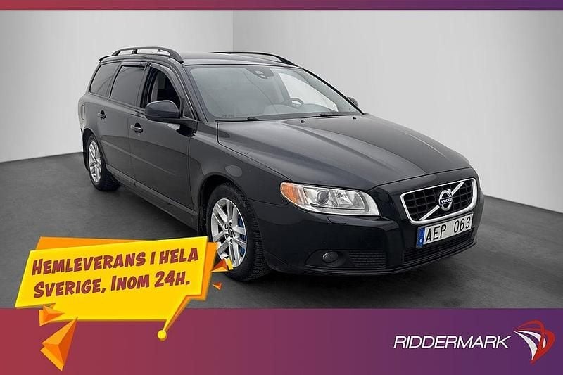 Svart Begagnad 2013 Volvo V70 Kombi | 134 800 kr - Bild 1/3