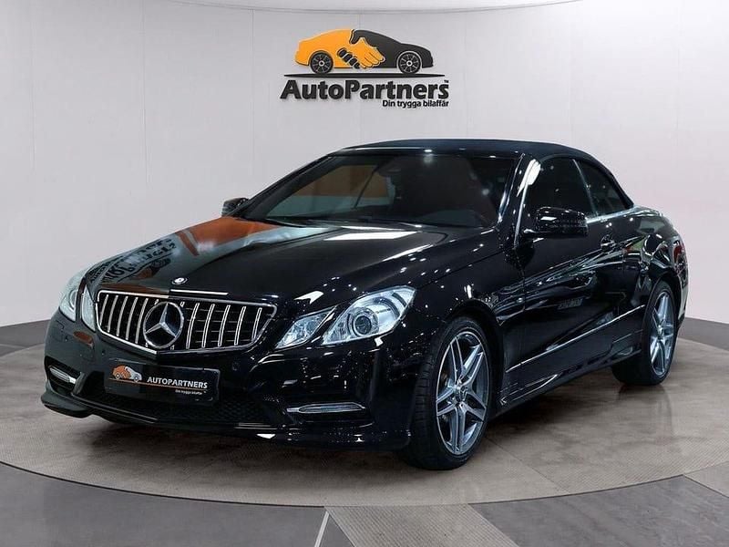 Svart Begagnad 2013 Mercedes E250 AMG Cab | 219 800 kr - Bild 1/4