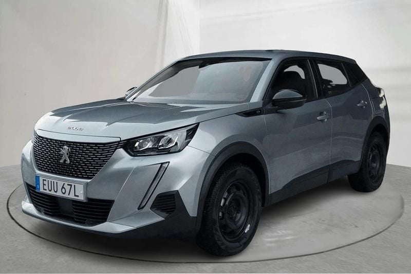Begagnad Peugeot e-2008 100 kW (136 HK) 2022 Grå SUV