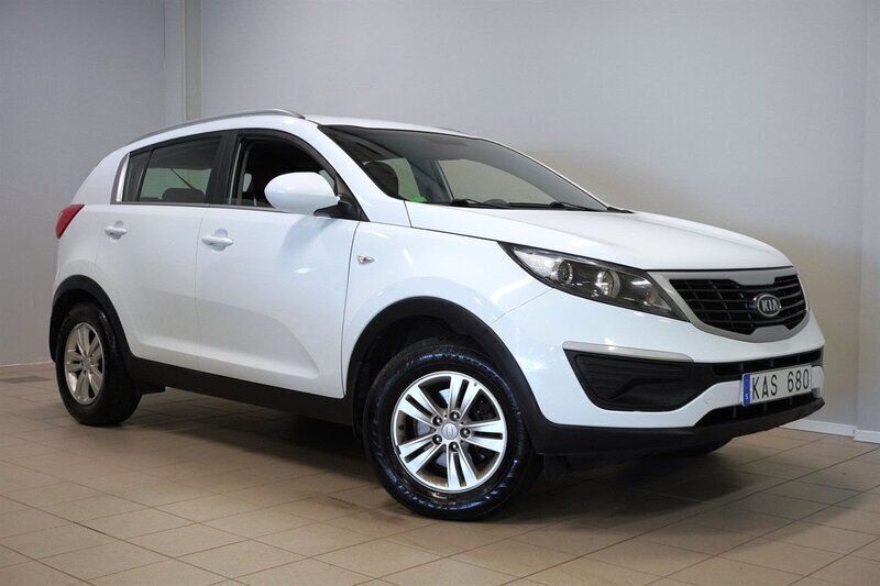 Vit Begagnad 2011 Kia Sportage EX SUV | 69 900 kr (Marknadspris) - Bild 1/4