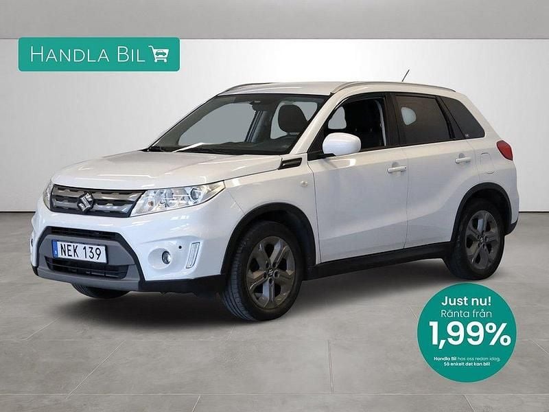 Vit Begagnad 2018 Suzuki Vitara SUV | 164 900 kr (Bra pris) - Bild 1/4