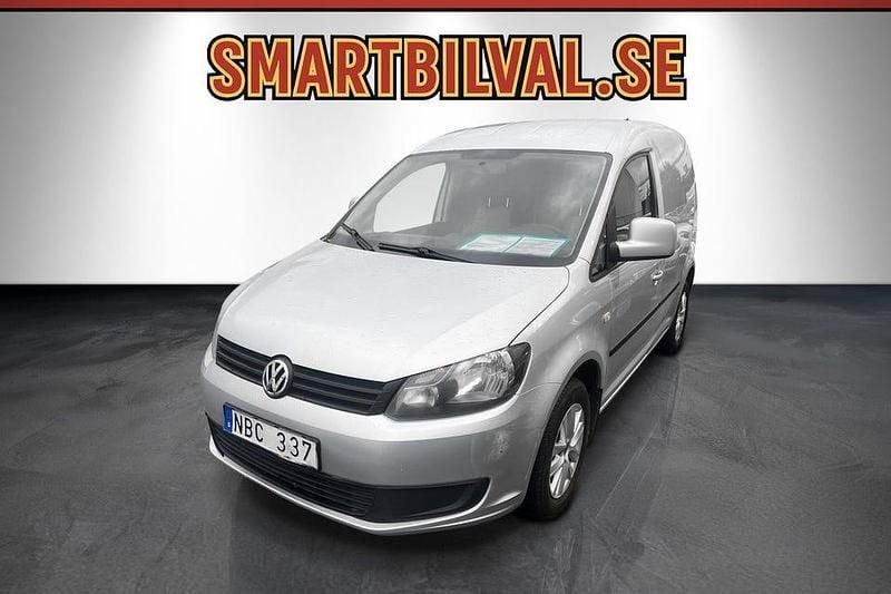Begagnad VW Caddy 102 HK (75 kW) 2012 Silver Minibuss