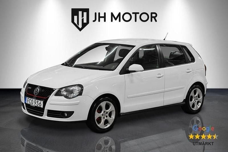 Vit Begagnad 2008 VW Polo GTI Halvkombi | 69 900 kr (Marknadspris) - Bild 1/4