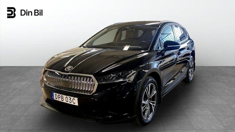 Svart Begagnad 2023 Skoda Enyaq iV SUV | 499 900 kr (Marknadspris) - Bild 1/4