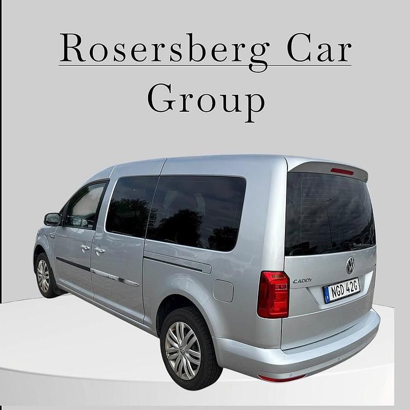 Begagnad VW Caddy Maxi Life Life 110 HK (80 kW) 2019 Silver Minibuss