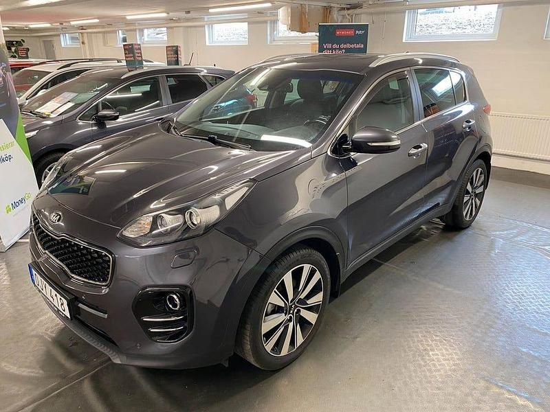 Begagnad Kia Sportage Advance 141 HK (103 kW) 2017 Grå SUV