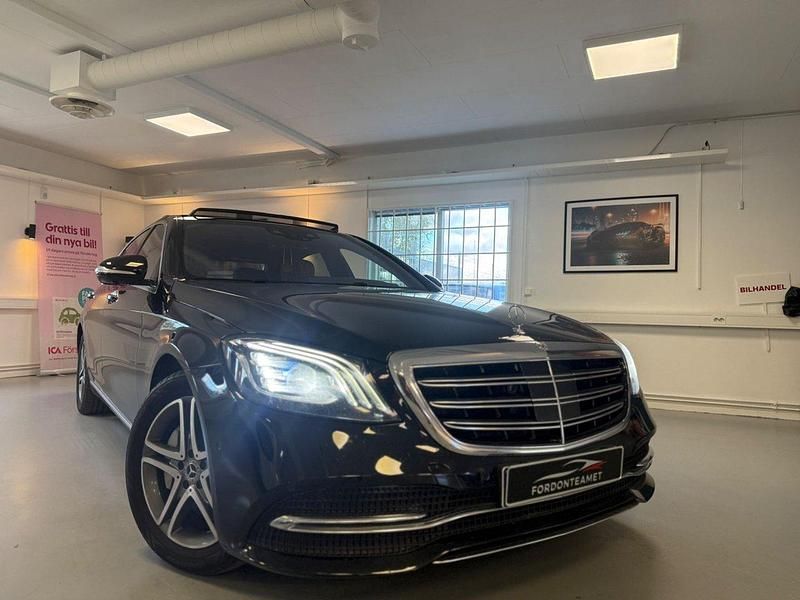 Svart Begagnad 2019 Mercedes S450 SE Sedan | 549 000 kr - Bild 1/4