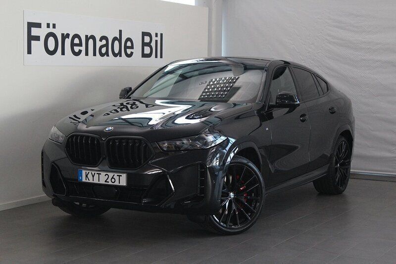 Svart Begagnad 2024 BMW X6 M Sport SUV | 1 049 000 kr (Superpris) - Bild 1/4