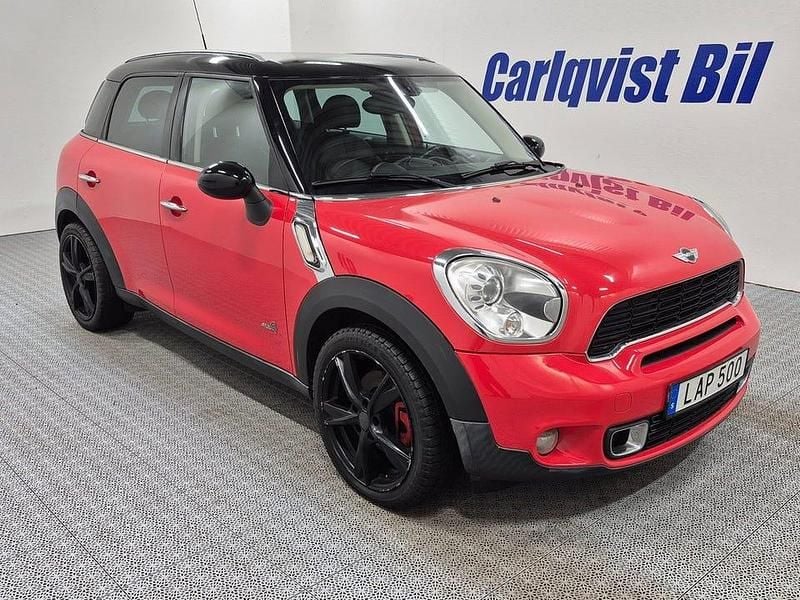 Begagnad Mini Cooper S Countryman 184 HK (135 kW) 2011 Röd SUV