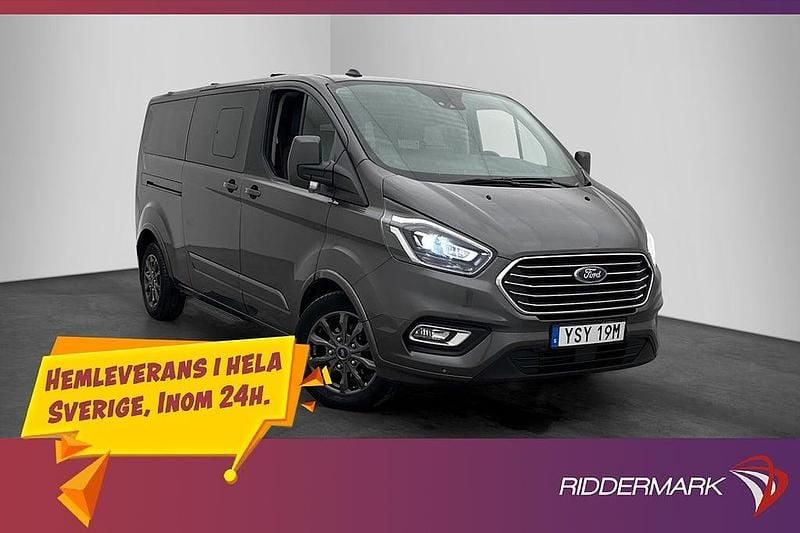 Grå Begagnad 2022 Ford Tourneo Custom Van | 419 900 kr (Lite dyr) - Bild 1/3