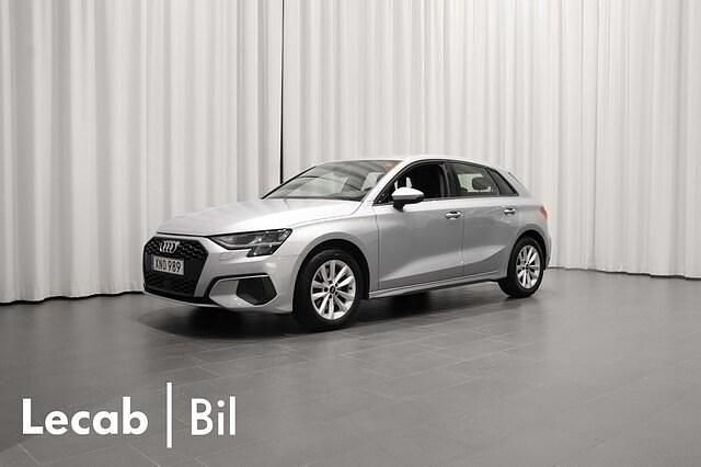 Florettsilver metallic Begagnad 2021 Audi A3 Proline | 174 500 kr (Marknadspris) - Bild 1/4