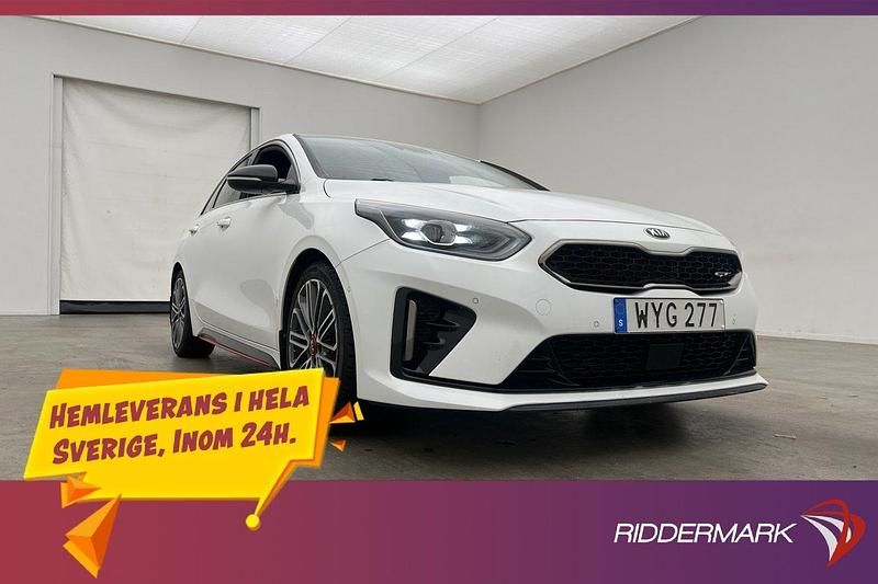 Vit Begagnad 2018 Kia ProCeed GT Halvkombi | 204 800 kr (Lite dyr) - Bild 1/3