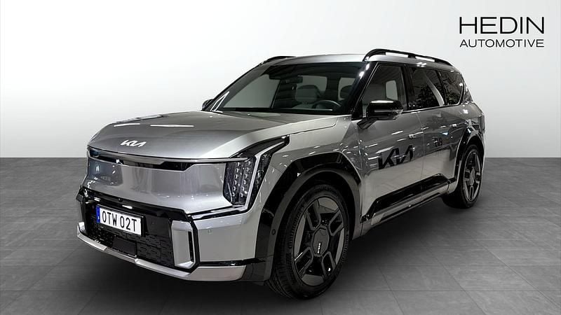 Grå (grey) Ny 2025 Kia EV9 GT-Line SUV | 909 900 kr - Bild 1/4