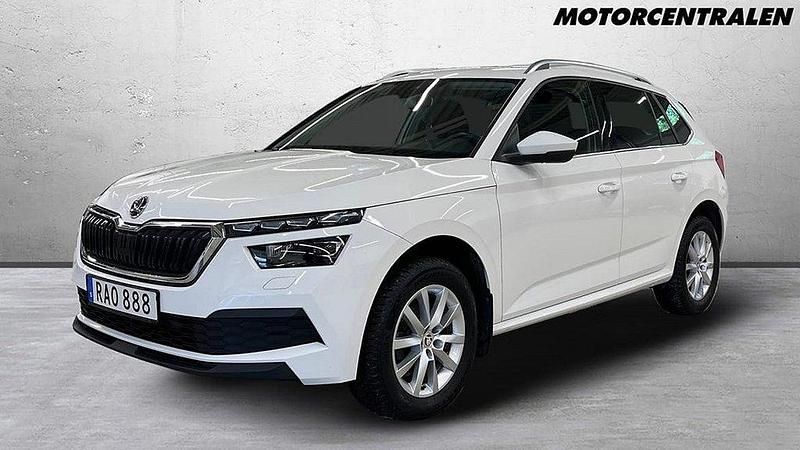 Vit Begagnad 2020 Skoda Kamiq Style SUV | 169 000 kr (Bra pris) - Bild 1/4