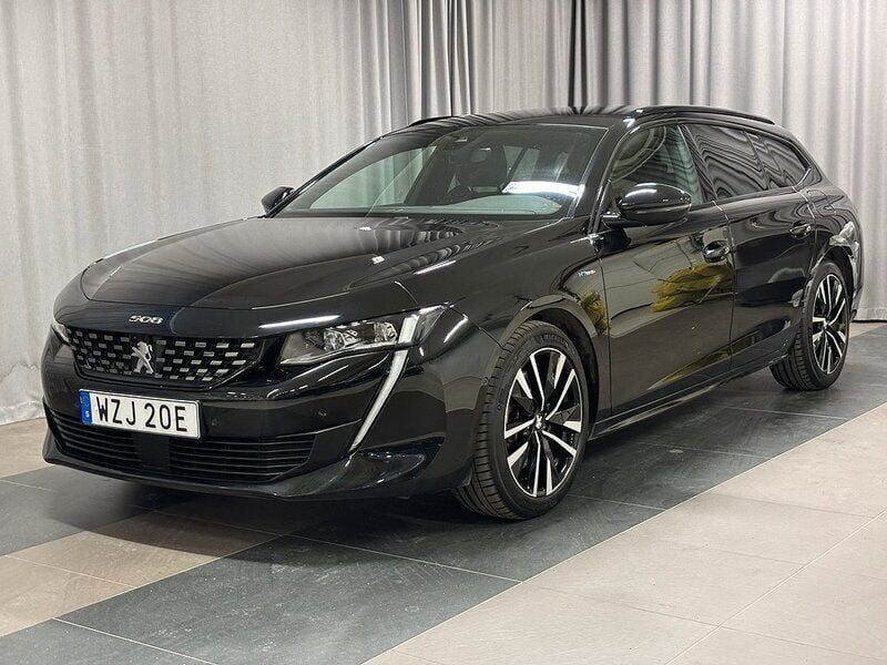 Svart Begagnad 2022 Peugeot 508 Premium Kombi | 319 800 kr (Lite dyr) - Bild 1/4