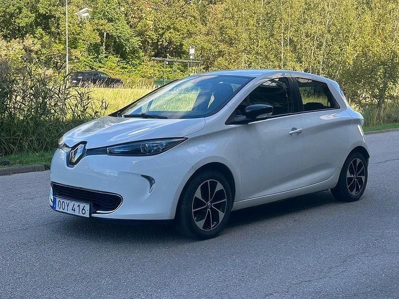 Vit Begagnad 2018 Renault Zoe Halvkombi | 89 900 kr (Marknadspris) - Bild 1/4